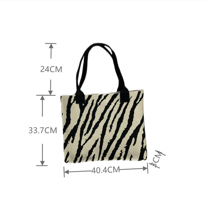 Wholesale Large Capacity Polyester Knitted Shoulder Bag JDC-SD-Shec003