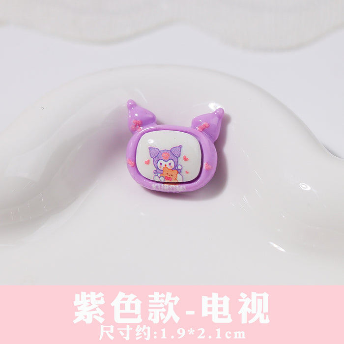 Wholesale Cartoon Series Resin Accessories DIY Cream Glue Phone Case Hair Accessories Handmade Material