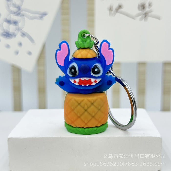 Wholesale Fruit Cartoon PVC Doll Keychain (F) JDC-KC-JiaA006