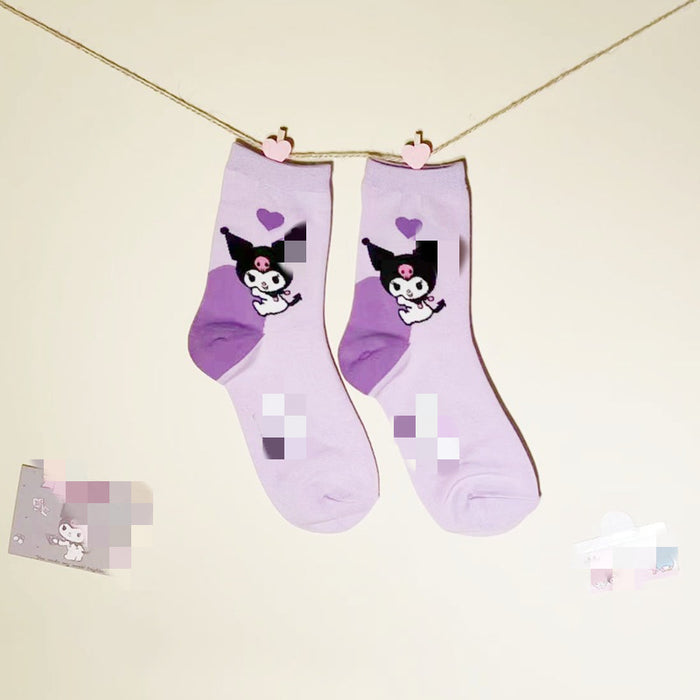 Wholesale Cotton Cute Cartoon Long Socks JDC-SK-Lanh002