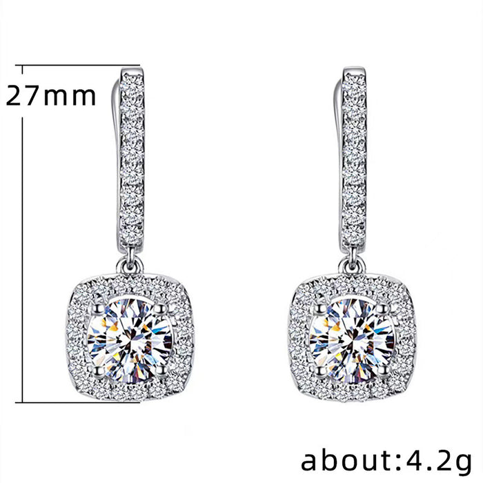 Wholesale Women's Micro-inlaid Zircon All-match Ear