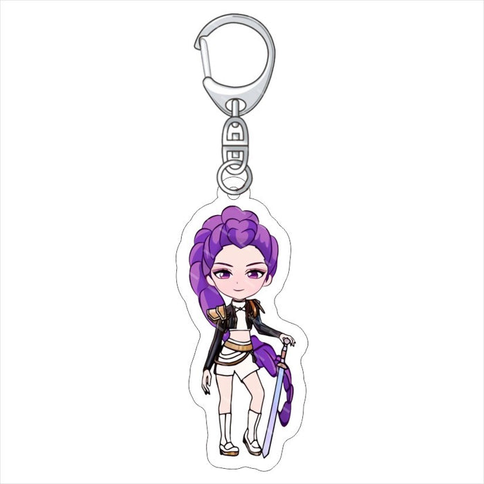 Wholesale K-POP Anime peripheral cute acrylic keychain