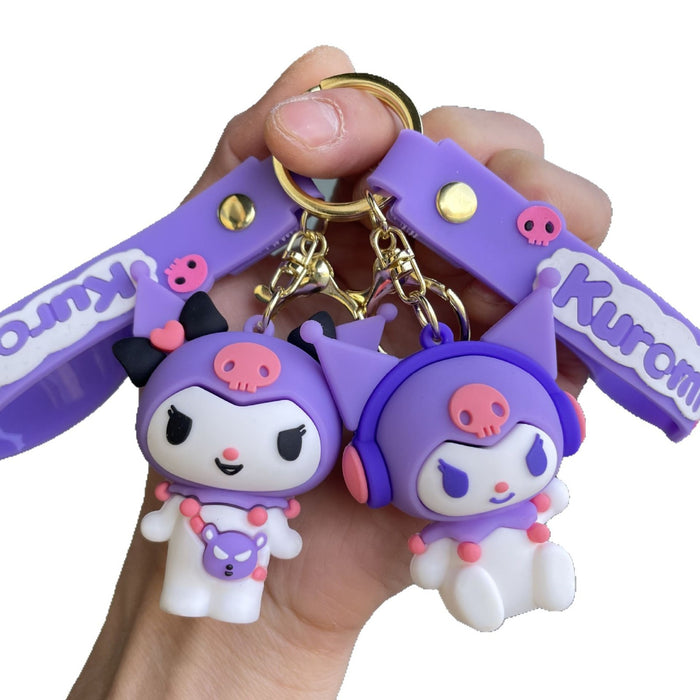 Wholesale Music Keychain Cute Doll Car Keychain Bag Pendant Small Gift