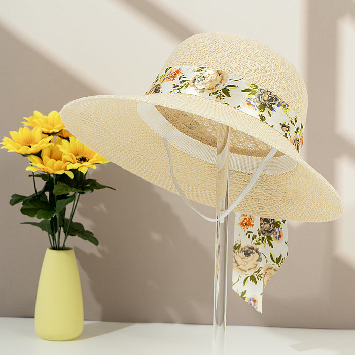 Wholesale Summer sunshade hat temperament large eave hat fisherman hat