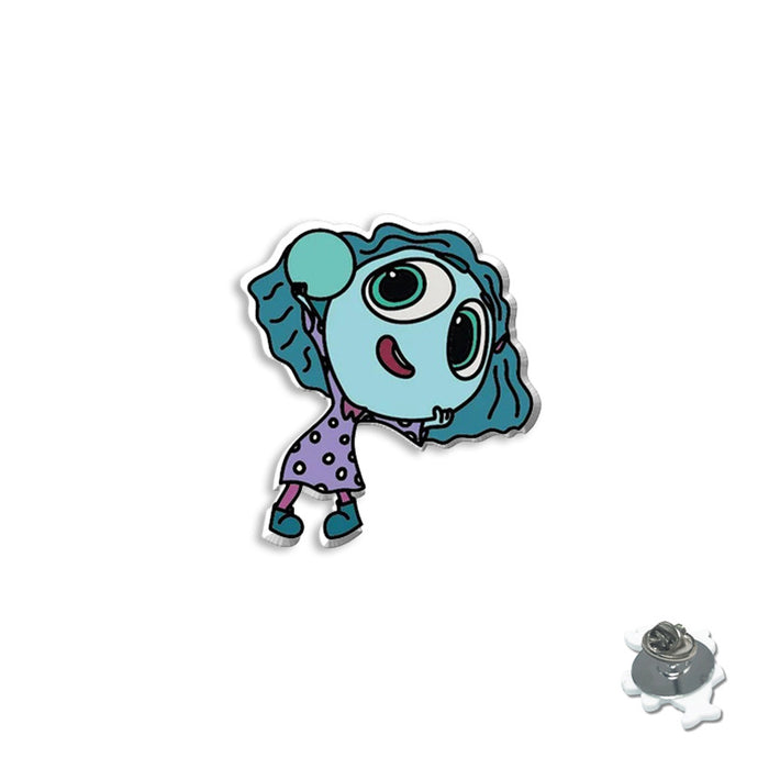 Wholesale brooch acrylic animation cute resin collar pin