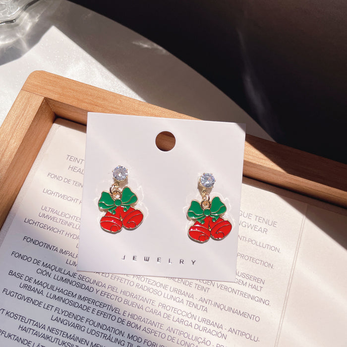 Wholesale Christmas Cute Cartoon Earrings