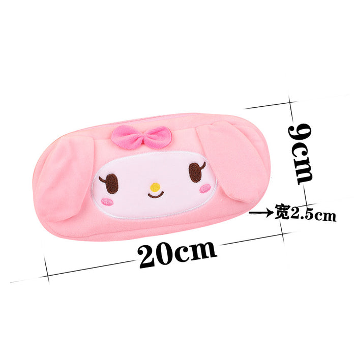 Wholesale Cute Plush Embroidered Pencil Cases