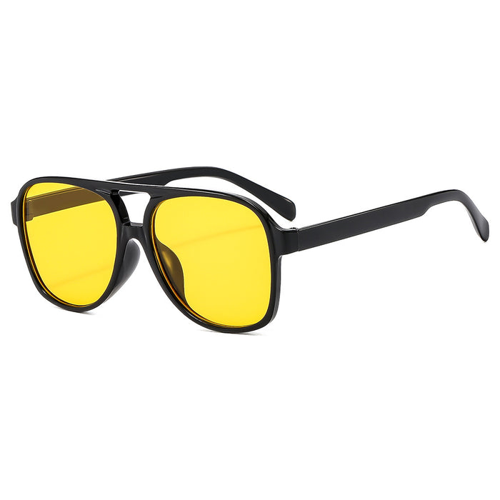 Wholesale Large Frame  Double Beam Sunglasses