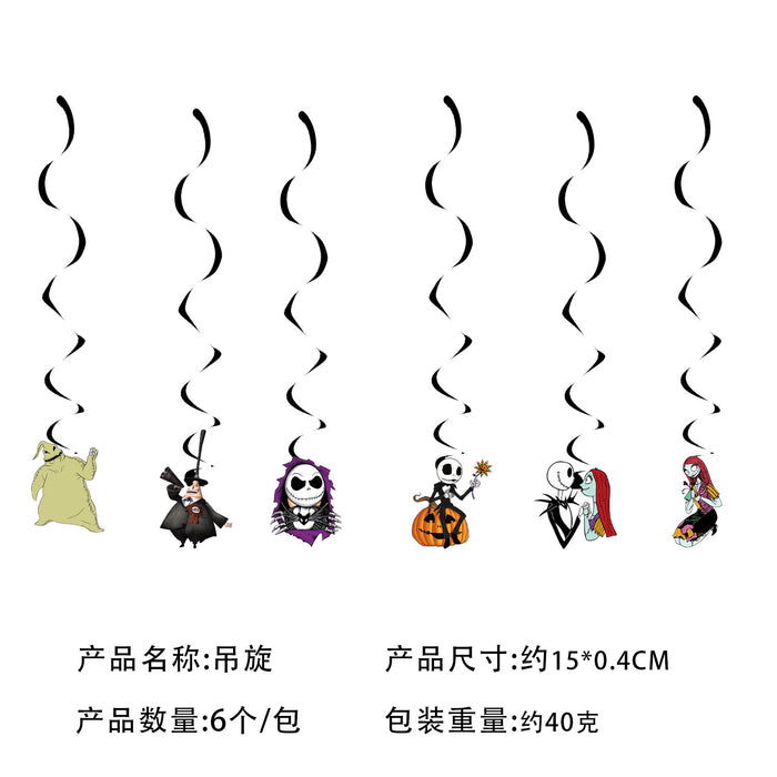 Wholesale  Horror Night theme party supplies cartoon dinner plates disposable tablecloths  party supplies