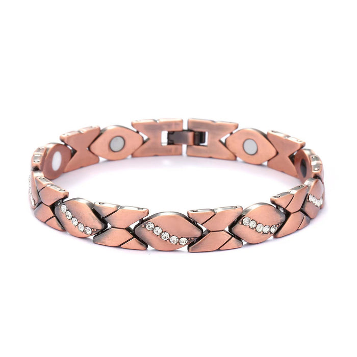 Wholesale energy magnet bracelet diamond adjustable bracelet