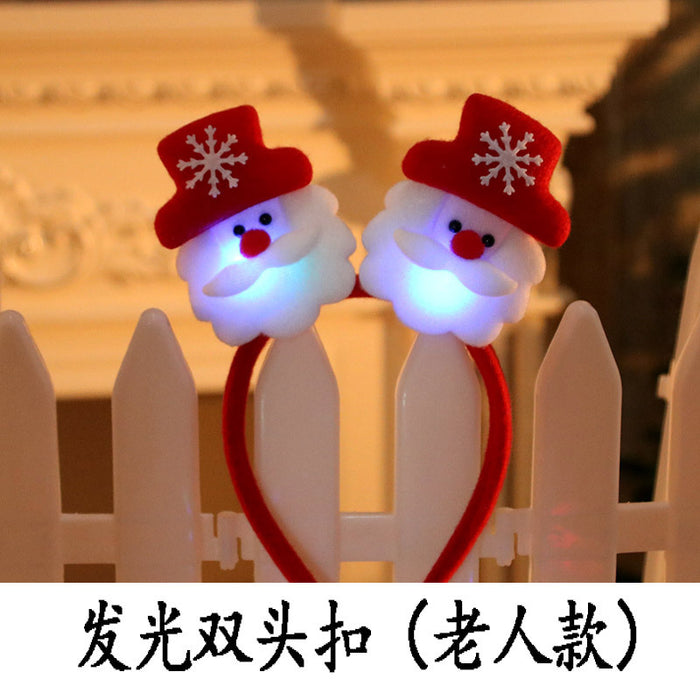 Wholesale Christmas Luminous Headbands,  Christmas Party Headbands