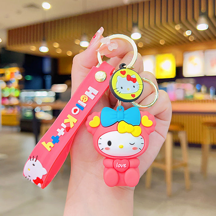 Wholesale Cartoon Doll Silicone Keychain JDC-KC-MingT280