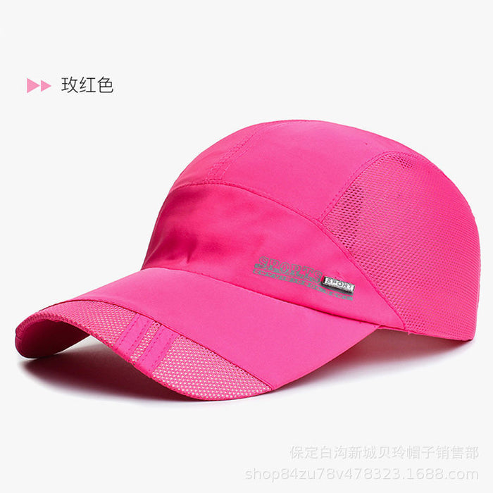 Wholesale Leisure baseball cap, sun protection and sunshade hat, fashionable and breathable sports style