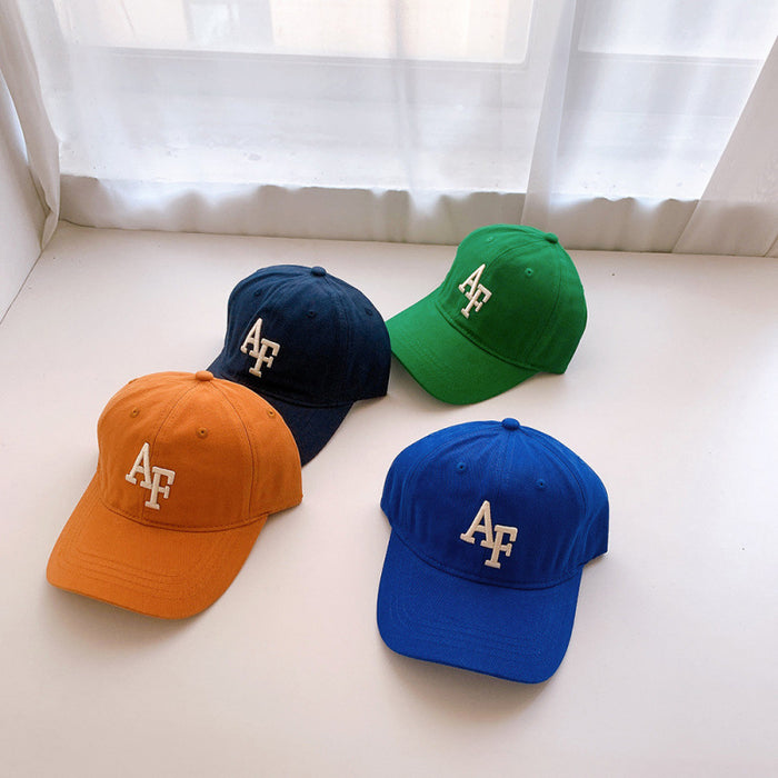 Wholesale Children's Hat, Boys' Duck Tongue Hat, Girls' Sunscreen Hat, Baby Big Letter Sunscreen Baseball Hat