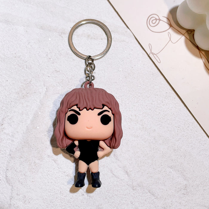 Wholesale Cartoon Star bag pendant Keychains