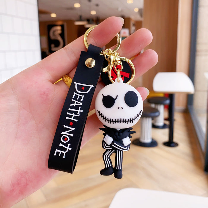 Wholesale Nightmare Keychain Pumpkin Skeleton Doll Pendant Gift