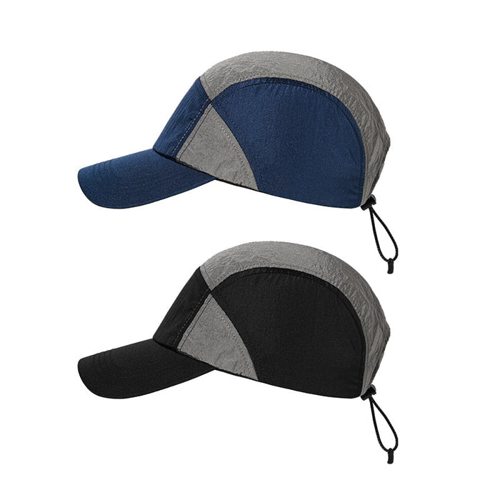 Wholesale Sports Hat Quick drying Duck Tongue Hat Travel Outdoor Breathable Splicing Baseball Hat
