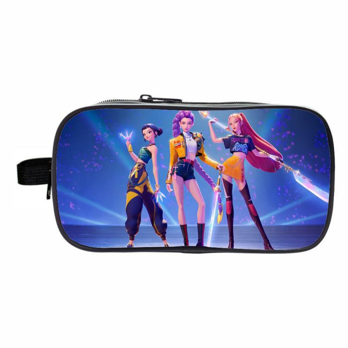 Wholesale Large Capacity Double-Layer DIY Custom Pencil Case