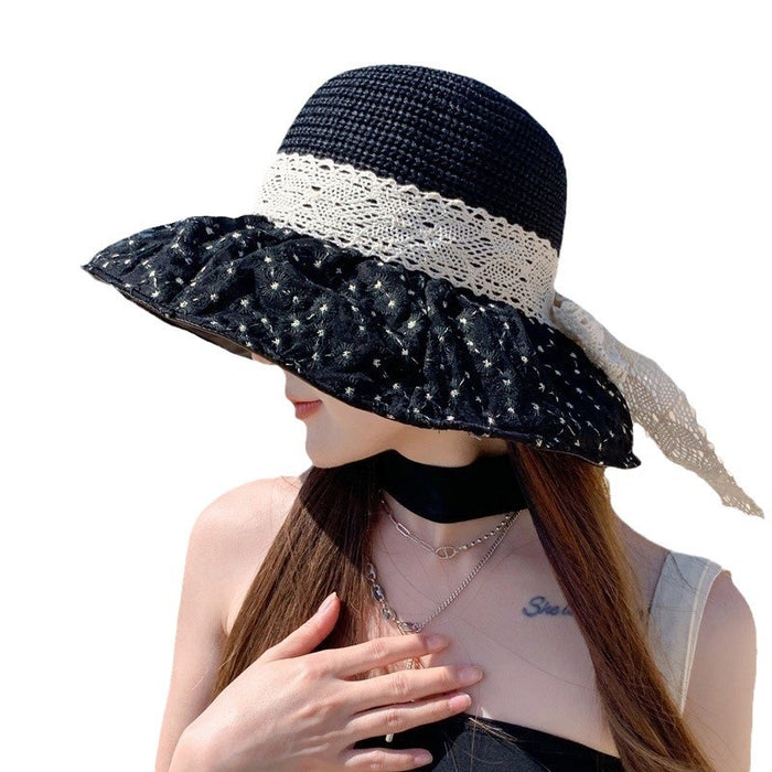 Wholesale Summer Beach Women's Versatile Outdoor Sunscreen and UV Protection Sunshade Hat Fisherman's Hat
