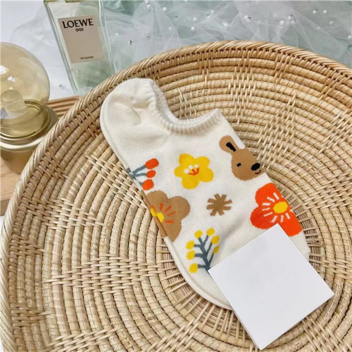 Wholesale Socks, short socks, cute boat socks, casual and versatile, shallow mouth