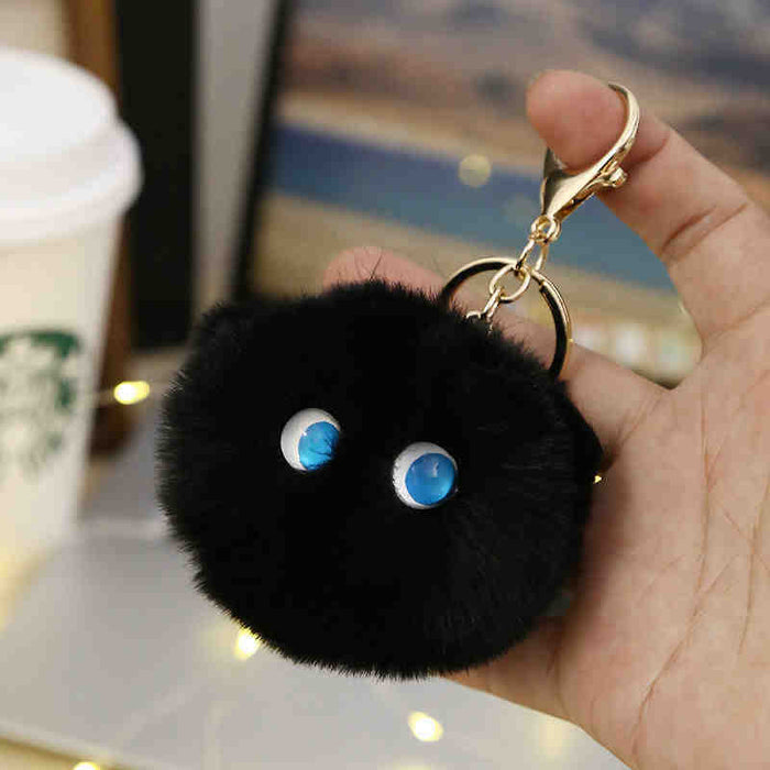 Wholesale Cute Plush Cat Ball Elf Cat Pendant Cute Style Girl Keychain Bag Hanging New Key Chain