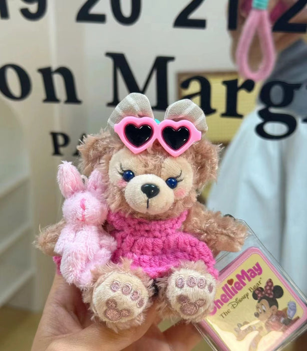 Wholesale Handmade Doll Bag Gift Bear Plush Car Keychain Pendant