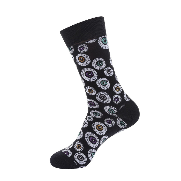 Wholesale  Halloween stockings cartoon print casual cotton socks for men and women deont sweat-absorbent sports socks