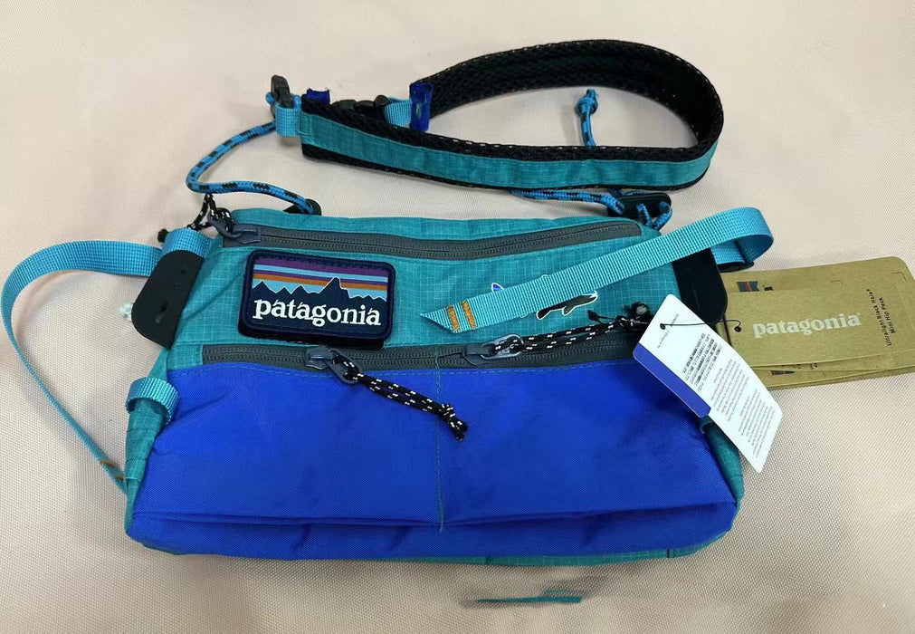 Wholesale Outdoor Multi-Functional Lightweight Waterproof Plaid Nylon Lure Fishing Bag Crossbody Bag