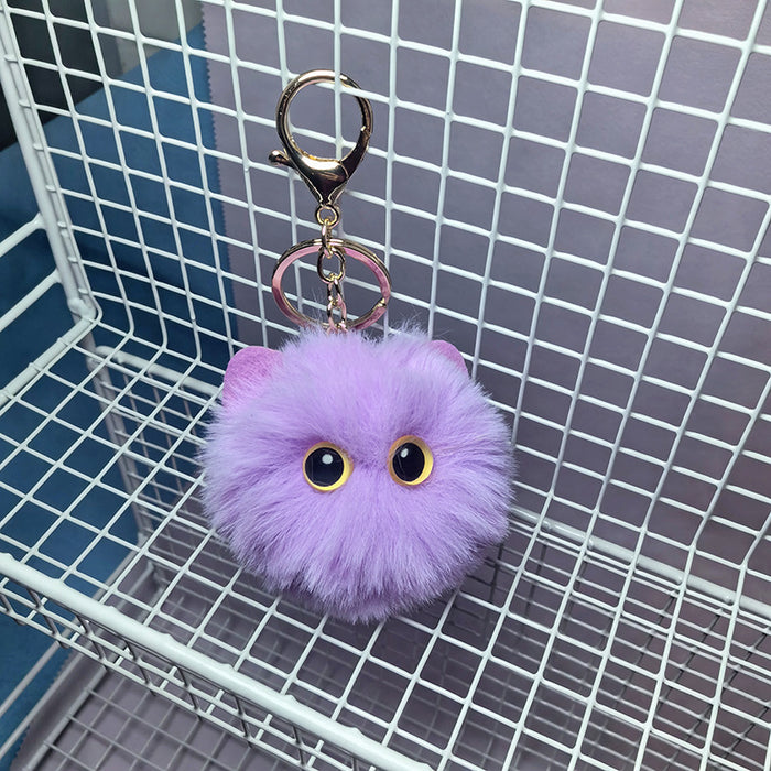 Wholesale Handmade plush toy keychain pendant, backpack ornament