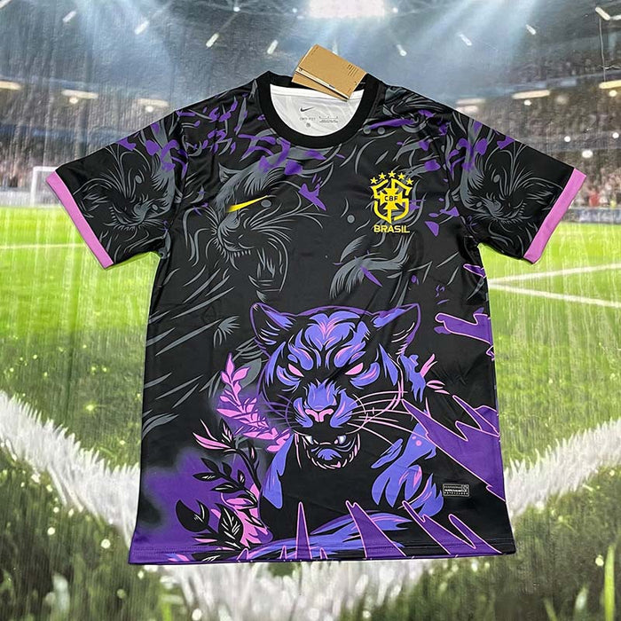 Wholesale World Cup Polyester Brazil Soccer Team Short Sleeve T-Shirt for Men Summer Casual
