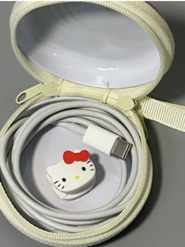 Wholesale Cute Cartoon Cat Printed PU Coin Purse Earphone Case Stylish Bag Charm Boutique Gift