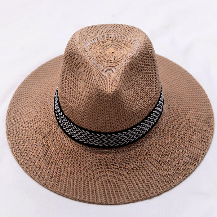 Wholesale top hat sunscreen hat for the elderly sun hat for Father cool hat