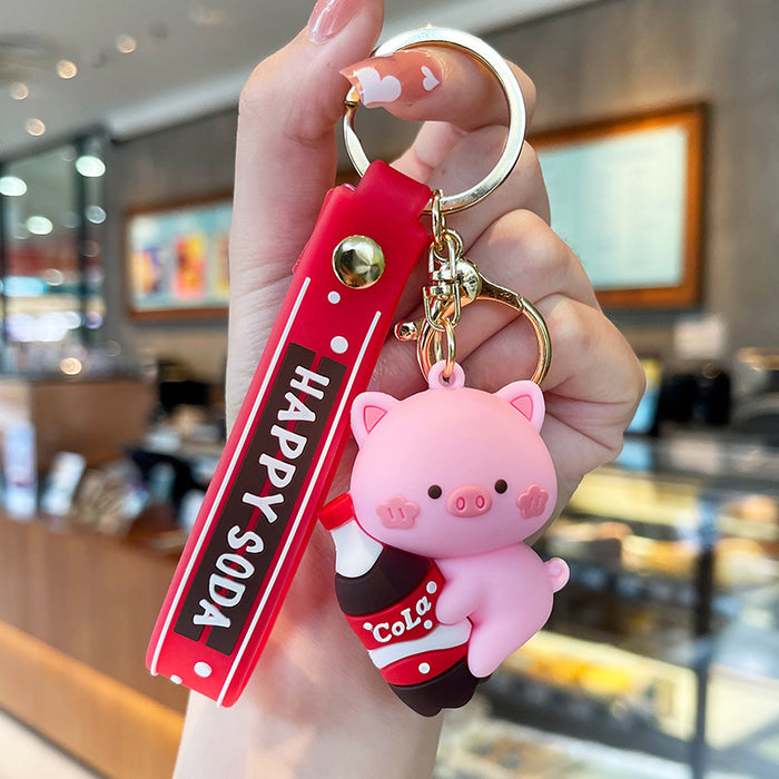 Wholesale Cute Animal Bubble Water Backpack Bag Pendant