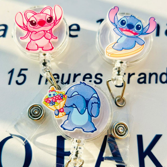 Wholesale Student badges retractable Badge Reels Keychains