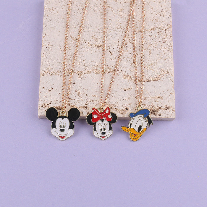 Wholesale Cartoon Alloy Pendant Necklace JDC-NE-FuYu019