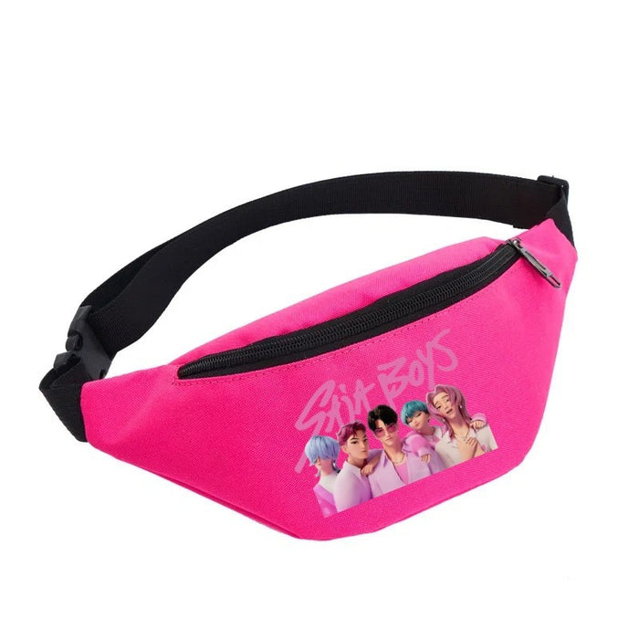 Wholesale Cartoon Print Sports Oxford Cloth Crossbody Shoulder Bags