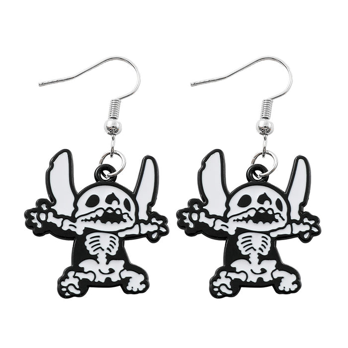 Wholesale Cartoon Cute Alloy Earrings JDC-ES-ShaoH008