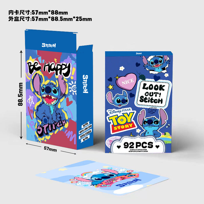 Wholesale 184pcs Double sided high-definition color printed photo card,  cartoon peripheral greeting card,  sticker,  collectible card