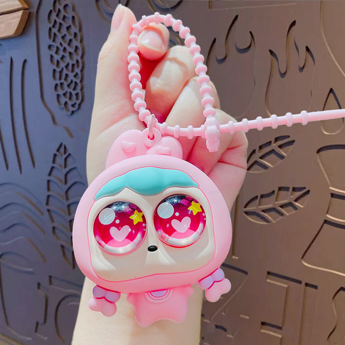 Wholesale Creative cartoon keychain pendant, cute bag decoration