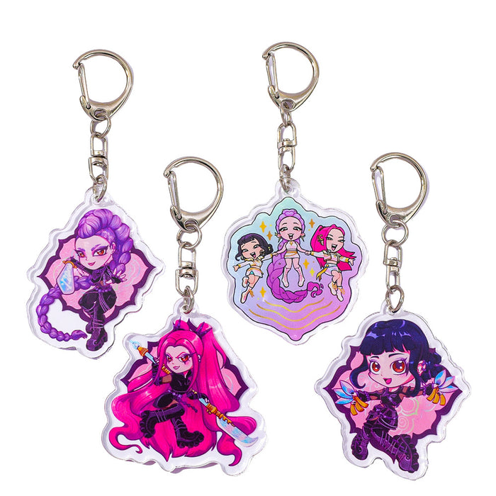 Wholesale Acrylic keychain anime merchandise pendant