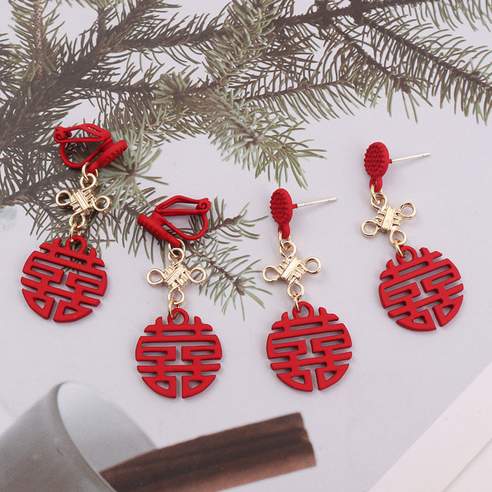 Wholesale Earrings, earrings, festive makeup, no ear holes, ear clips
