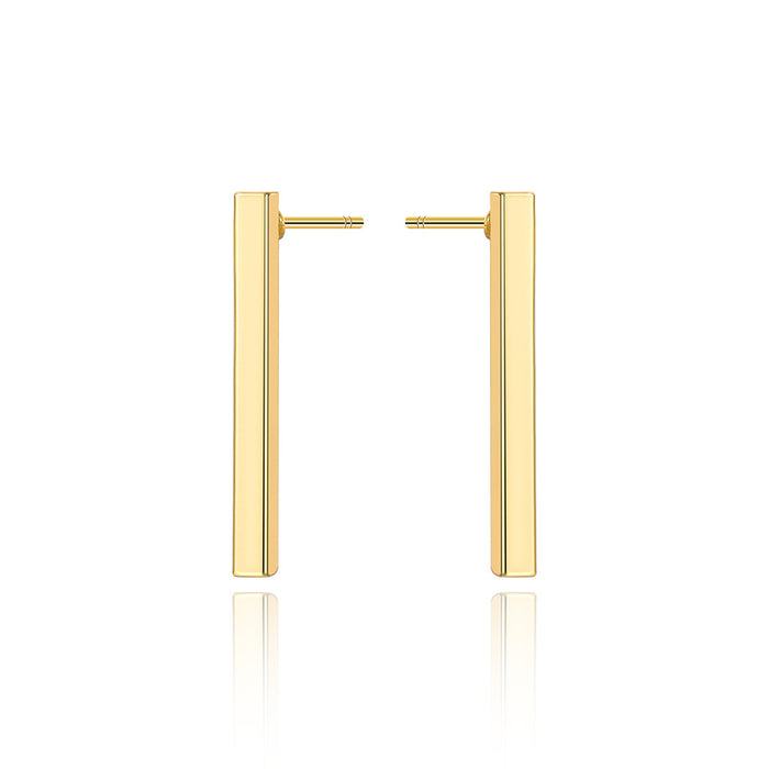 Wholesale Irregular geometric line earrings for women, fashionable, simple and high-end bee earrings