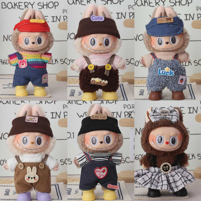 Wholesale Vinyl Doll Clothes  Dress Baby Clothes Overalls