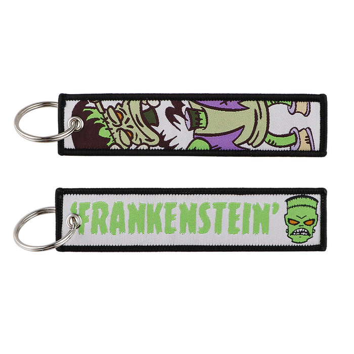 Wholesale Horror Cartoon Halloween Campus Keychain Lanyard JDC-KC-KKX003