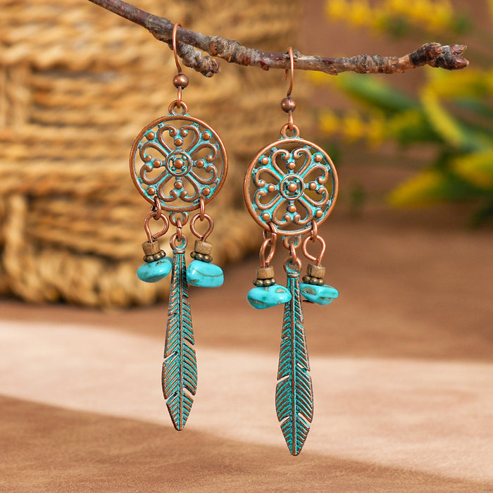 Wholesale Geometric Alloy Tassel Earrings for Women Party Wear Fashion Accessory MOQ≥2