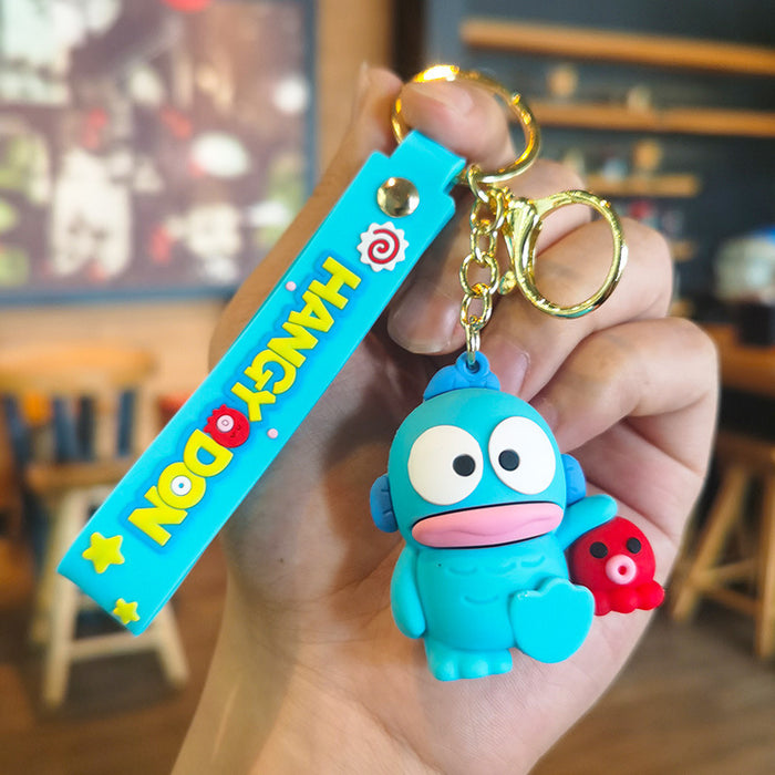 Wholesale Cartoon Doll Silicone Keychain JDC-KC-Tingm273