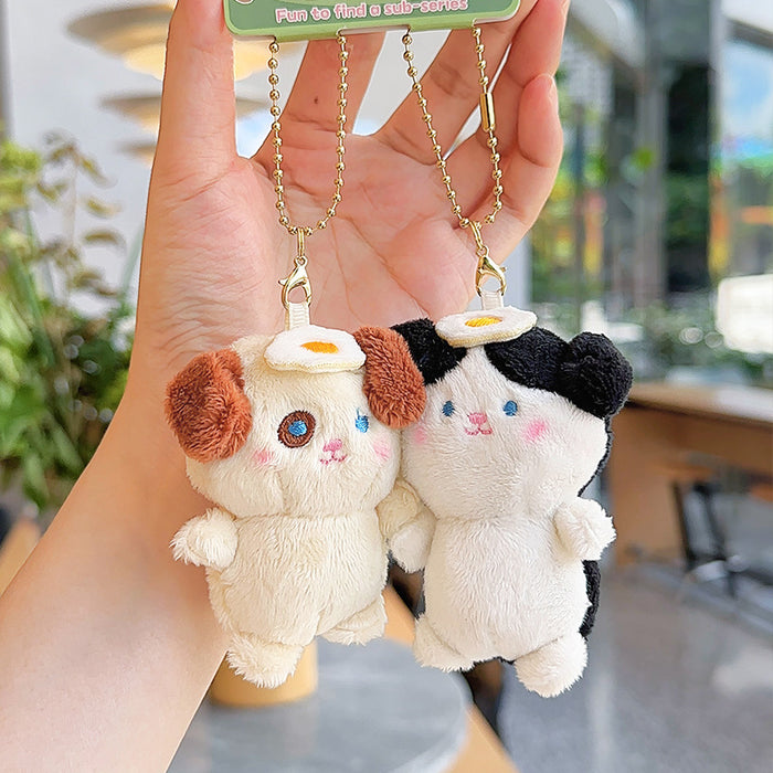 Wholesale Sticker Magnetic Plush Keychain Pendant