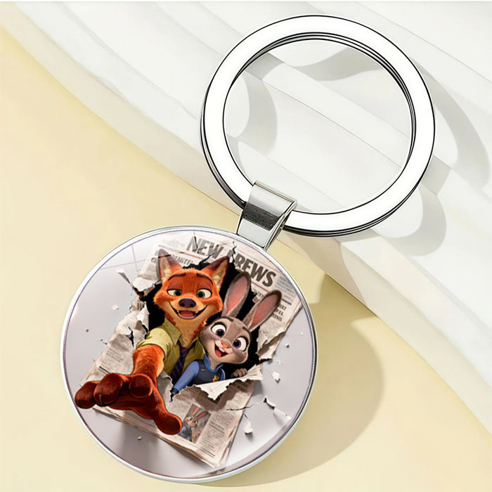 Wholesale Time Gem  Cartoon Keychain