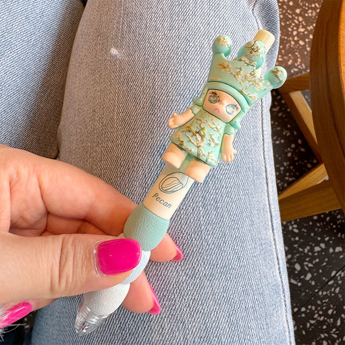 Wholesale Ball Pen Press Type Oil Refill Business Refill High-end Press Type Cylindrical Ball Pen