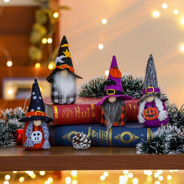 Wholesale  Arrangement Props Doll Pendant Decorations  Witch Doll Ornaments